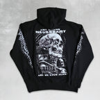 Are We Even Alive Pullover Hoodie Black