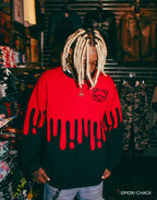 Gloomy Drip Knit Sweater